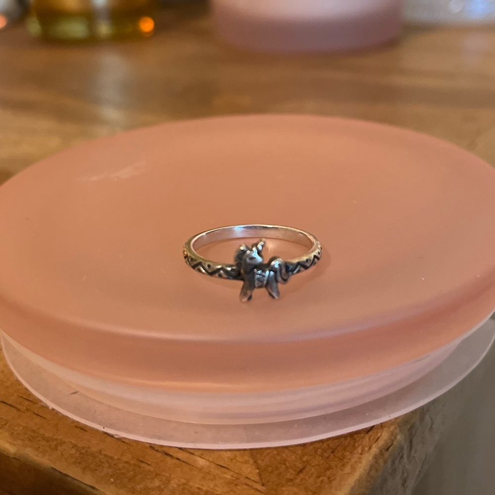 James Avery Unicorn Ring Size 8